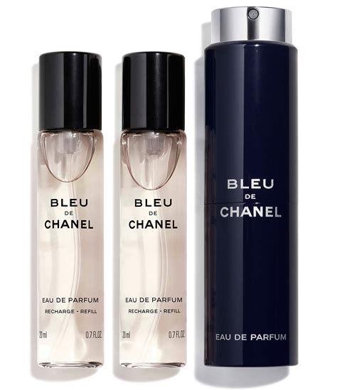 chanel bleu refill eau de parfum|bleu de chanel small bottle.